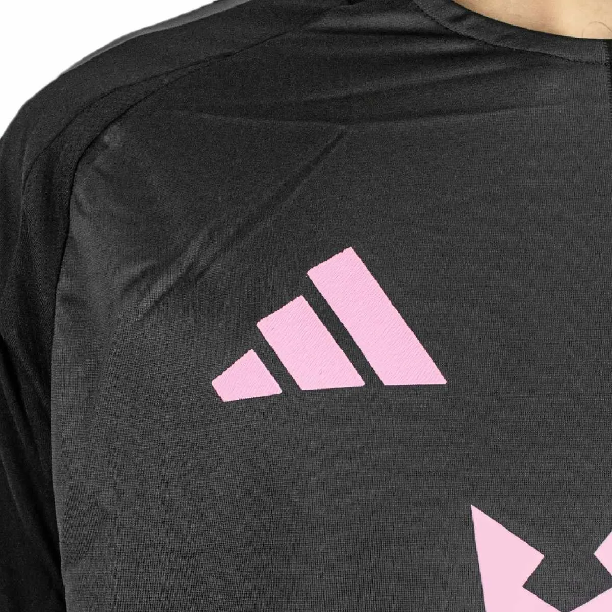 Adidas Inter Miami Away Authentic Jersey Trikot JI9125 - schwarz-rosa