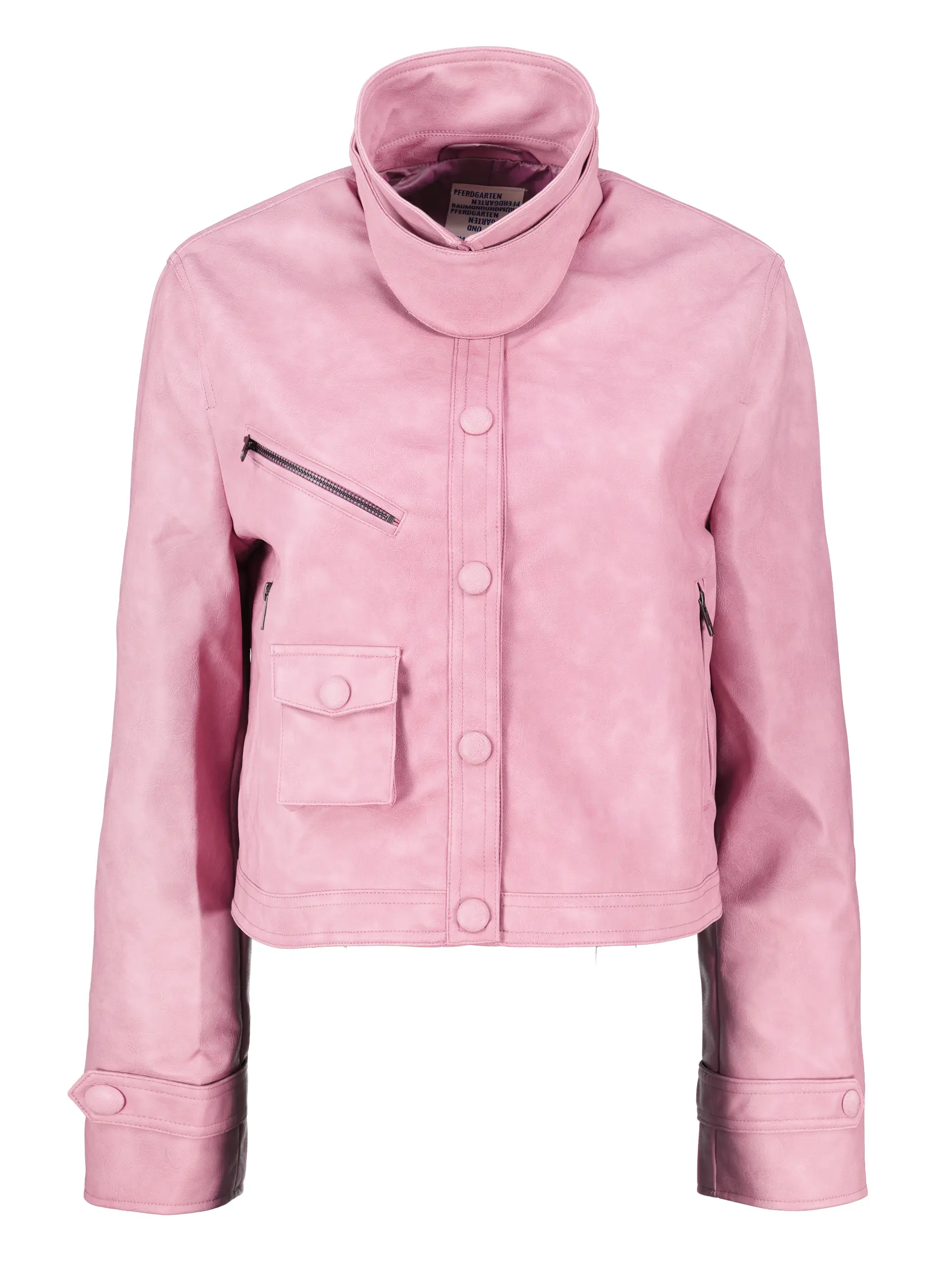 Baum und Pferdgarten Kunstlederjacke für Damen