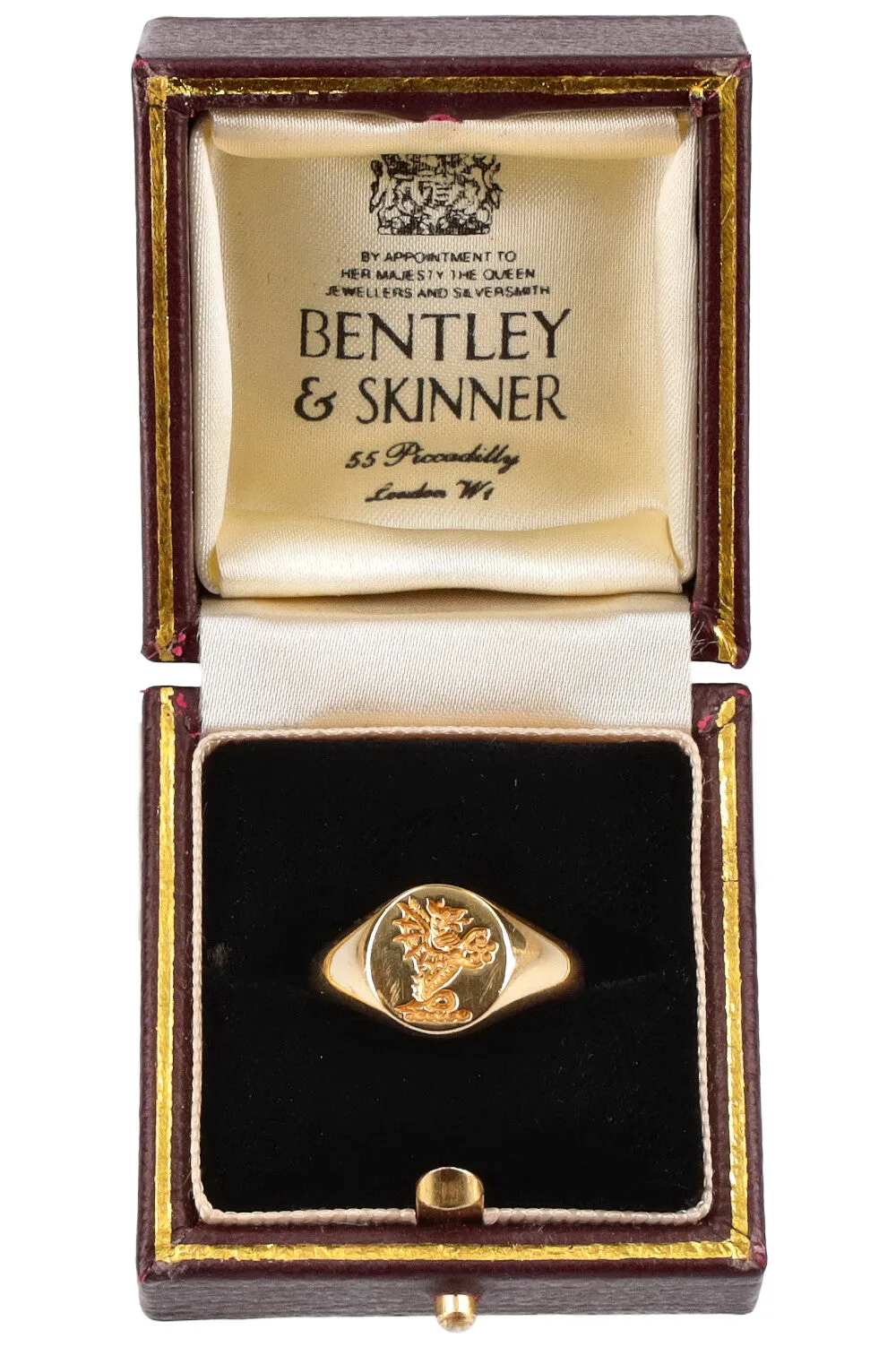 BENTLEY & SKINNER Ring Signet Gold