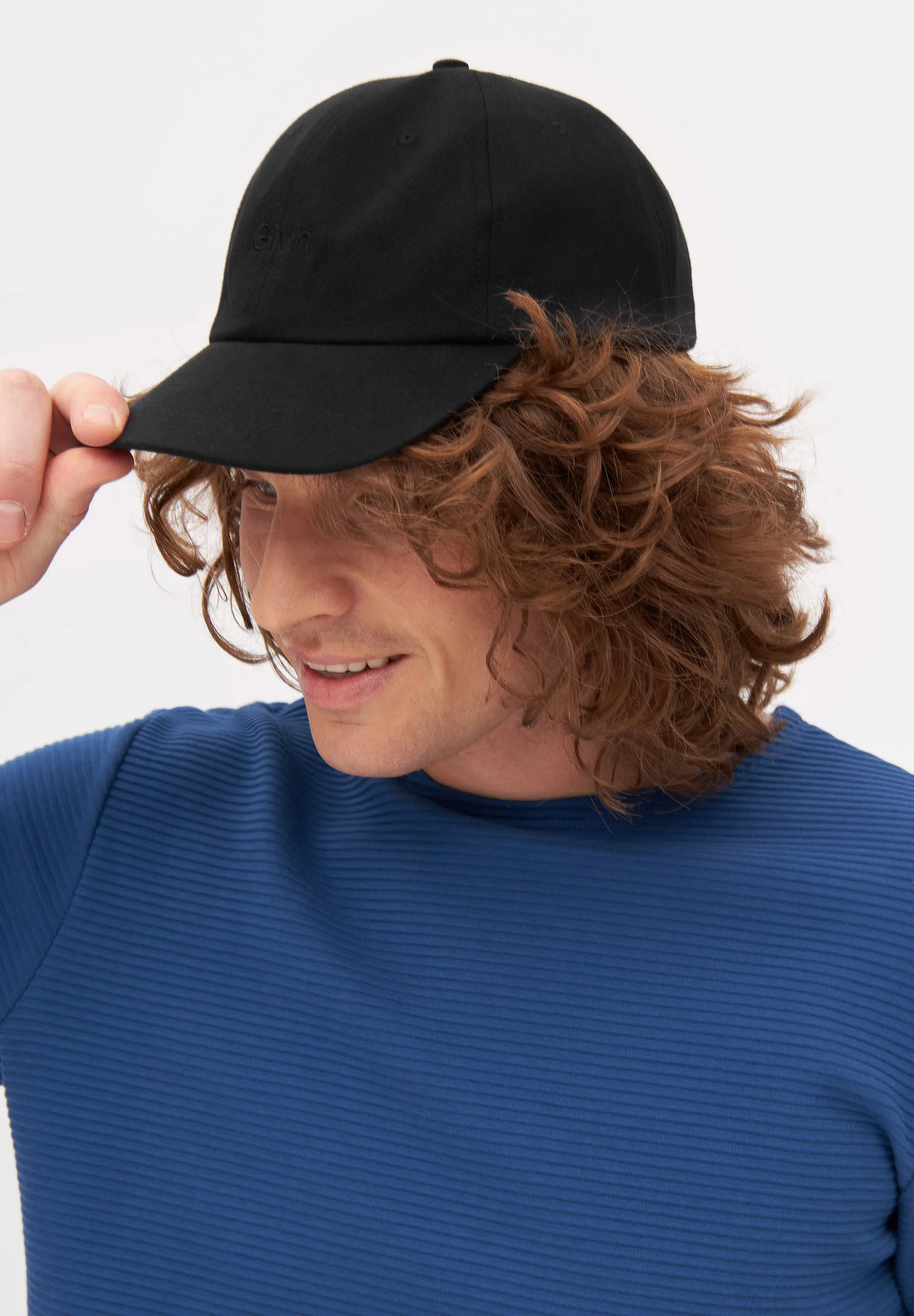 Cap TIM aus Bio-Baumwolle - Black