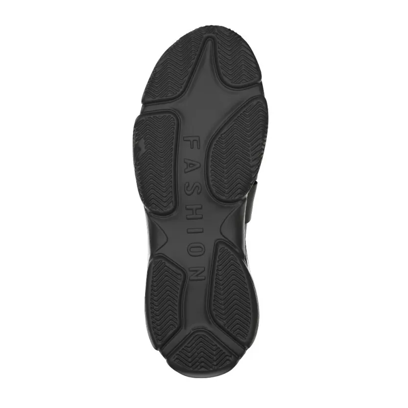 Dehnbare Sneakers mit Chunky Sole 60439