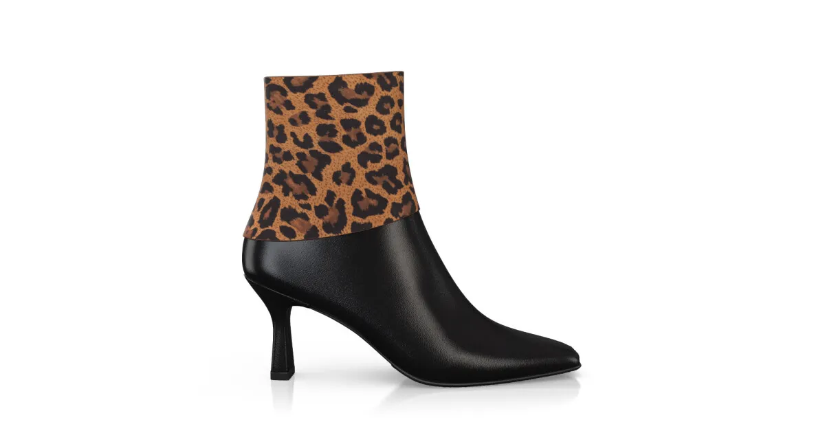 Elegante High Heel Stiefeletten 57958