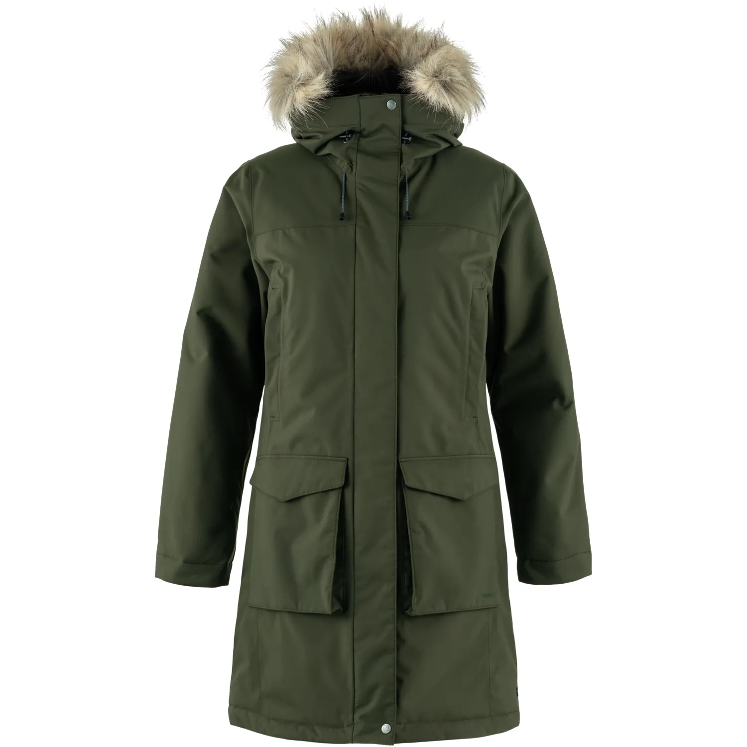 Fjällräven Nuuk Lite Parka Damen Wintermantel deep forest hier im Winterjacken Online-Shop günstig kaufen