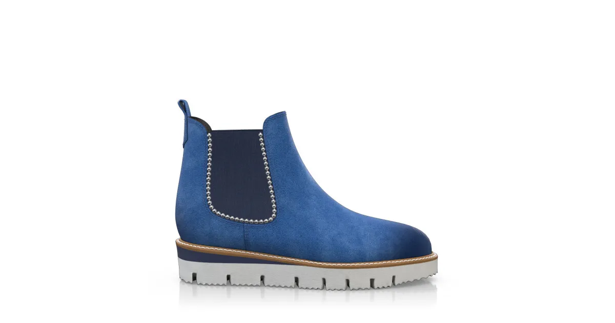 Flache Chelsea Stiefeletten