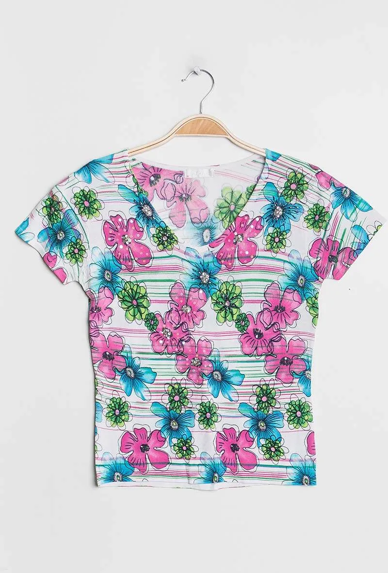 Floral t-shirt