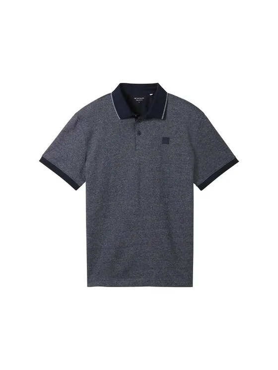Gemustertes Poloshirt