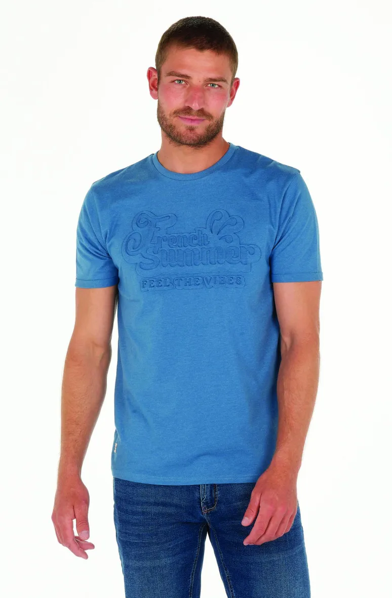 Geprägtes T-Shirt