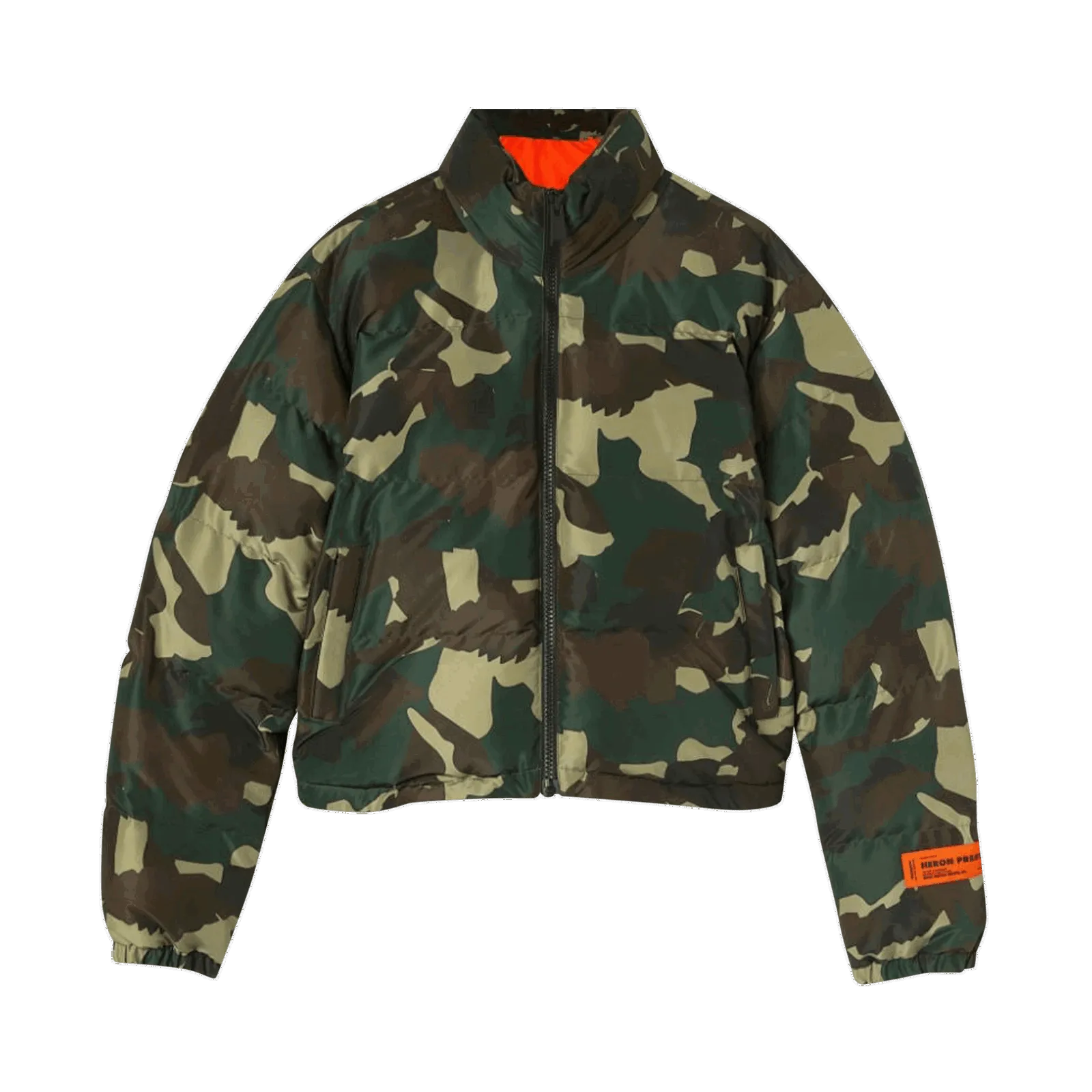 Gesteppte Jacke HERON PRESTON Camo Puffer Jacket HWED004F22FAB0025900