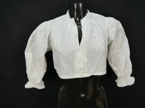 Gr.40 Dirndlbluse süße Bluse für Dirndl mit Spitze Hagro Trachtenbluse B8378