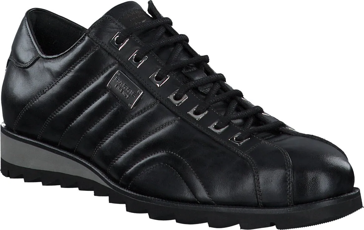 Herren-Schnürschuhe aus Leder 244001954846 (Schwarz)