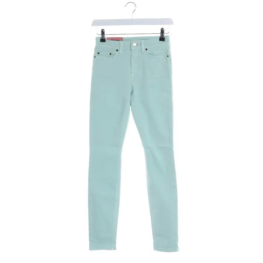 Jeans Slim Fit W24 Grün