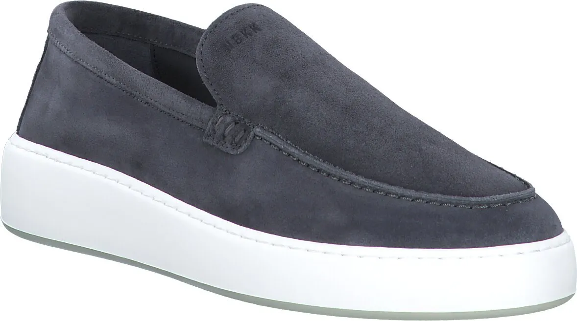 JIRO MIO (M) Herren-Slipper aus Leder 225102958943 (Blau)