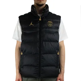 Jordan Paris Saint-Germain Puffer Weste (wendbar) CV9956-010 - schwarz-gold-weiss