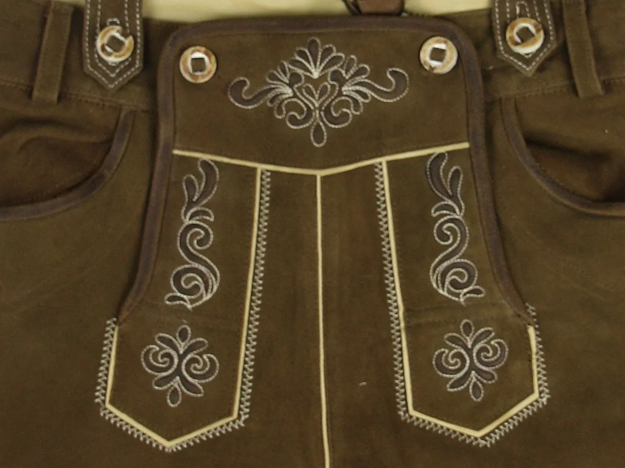 Kniebundhose Wildbock mit Stegträger