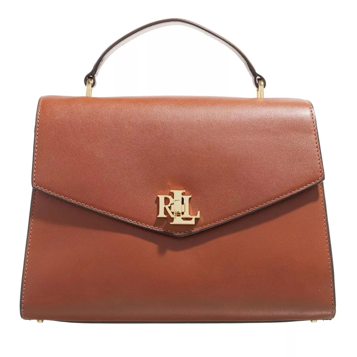   Lauren Ralph Lauren  Farrah 27 Satchel Medium Lauren Tan  Satchel 