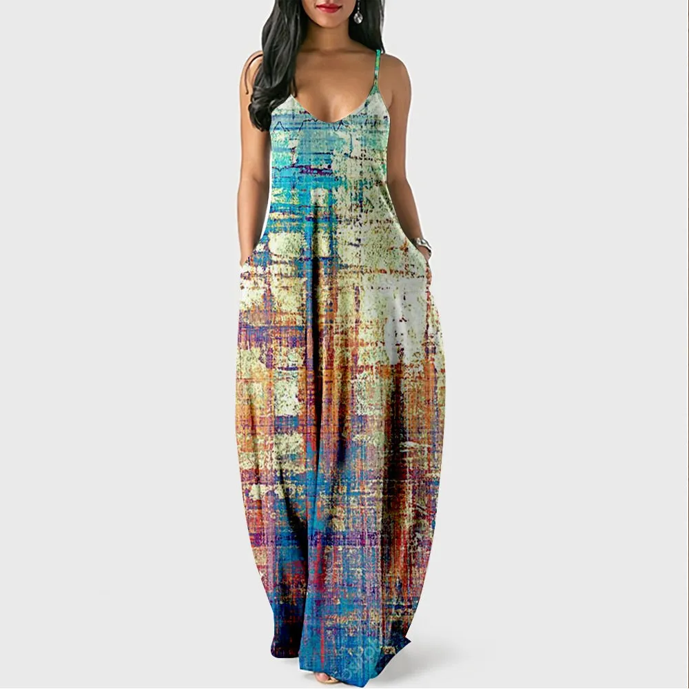 Lena Luftiges Kleid mit Druck