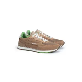 Lloyd Herren Sneaker EGILIO Leder Variofootbed BRAUN/GRÜN 14-418-11