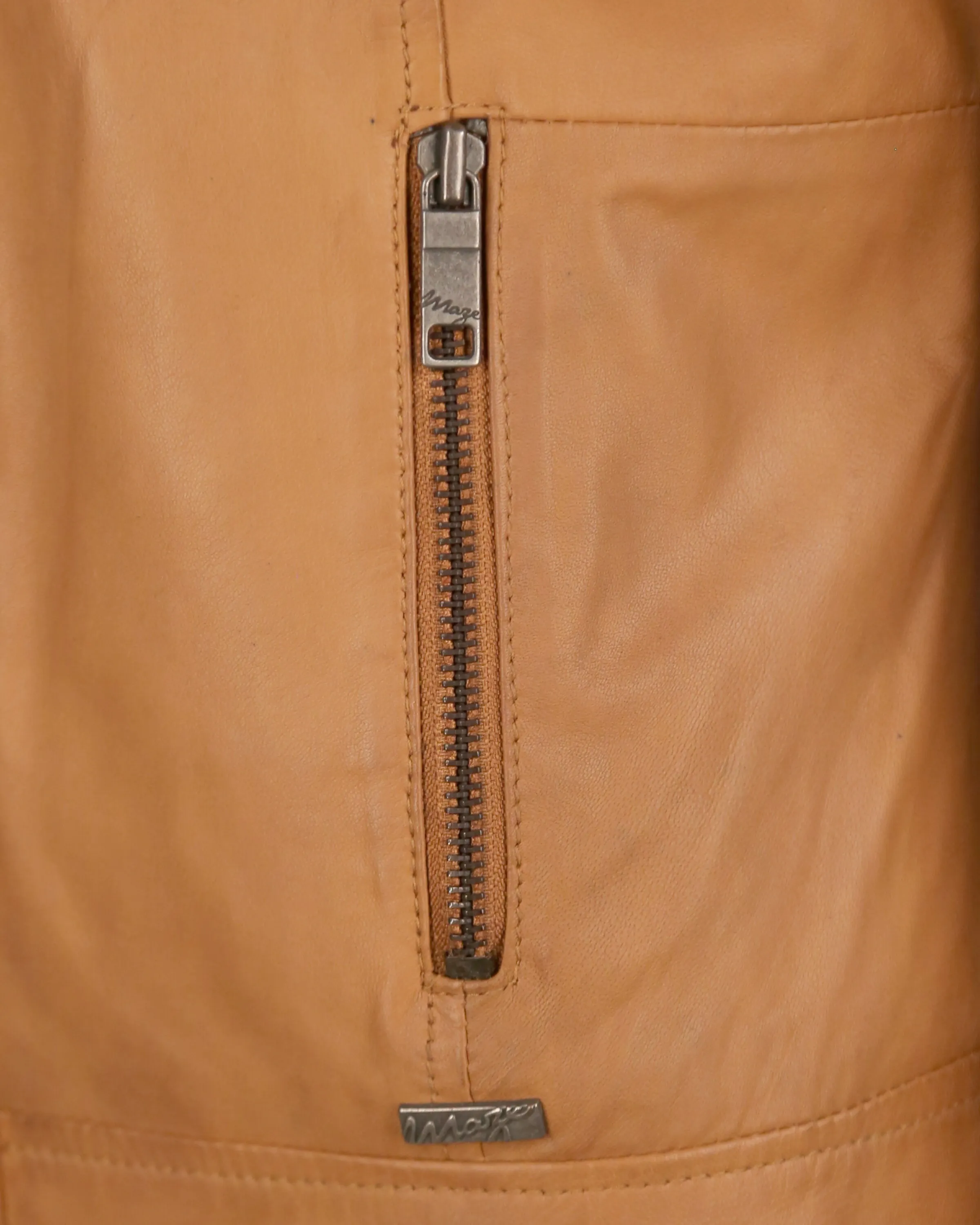 Maze Lederjacke 'Marcie' in Cognac