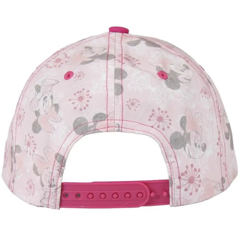Minnie Maus Cap – Walt Disney Rosa Snapback Kappe für Fans