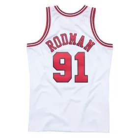Mitchell & Ness HWC Swingman Jersey Chicago Bulls 1997-98 Dennis Rodman white