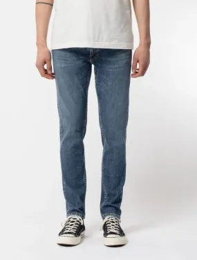 Nudie Jeans Herren Hose Lean Dean Blue Vibes