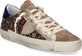 PRSX LOW Damen-Schnürschuhe 101592000019 (Bunt/Gold)