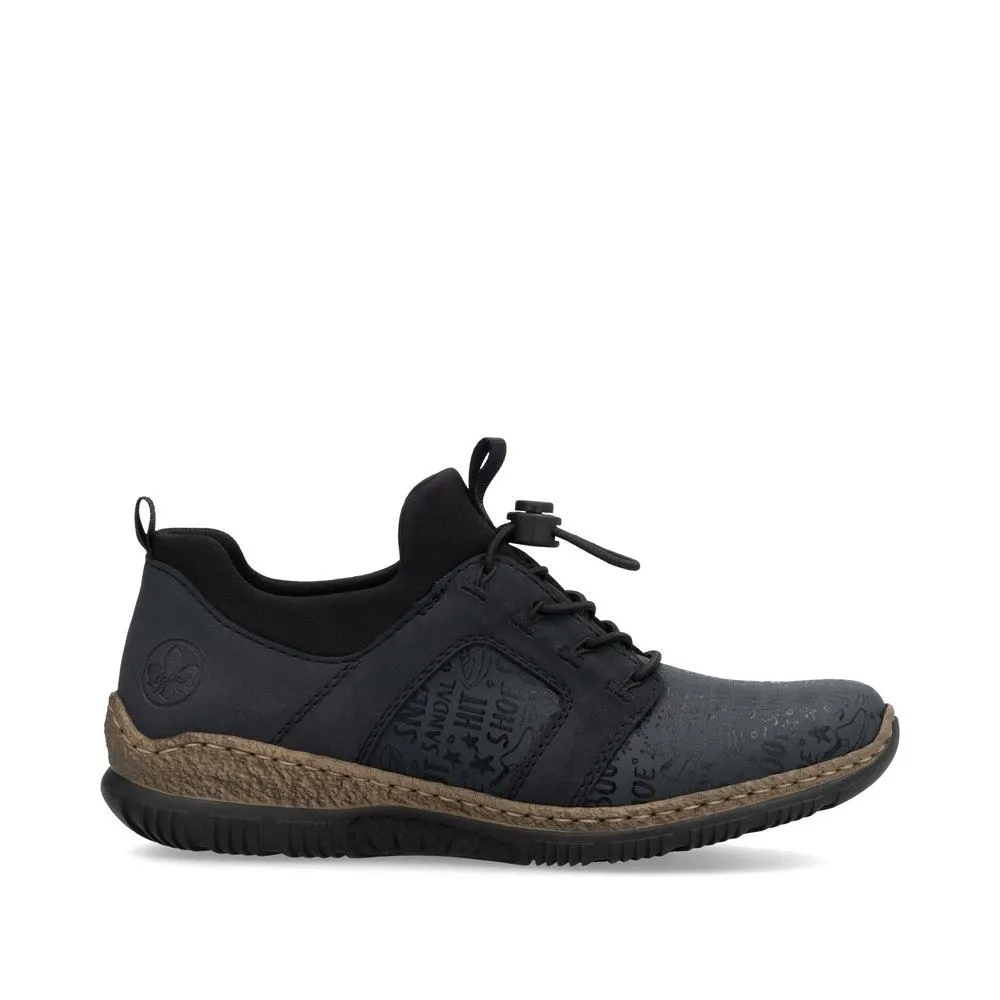 Rieker Damen Slipper Schnellschnürung S24 N3295-14
