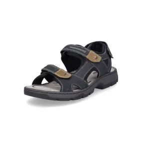 Rieker Herren Sandale blau