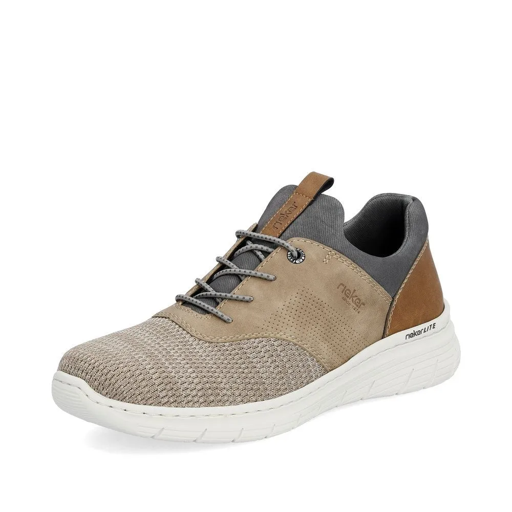 Rieker Slipper beige-braun S14 13150-64