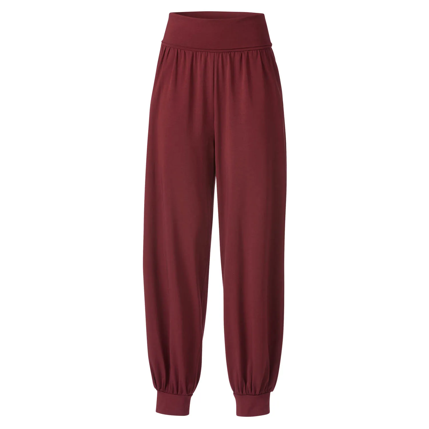 Schlupfhose mit Krempelbund aus Bio-Baumwolle