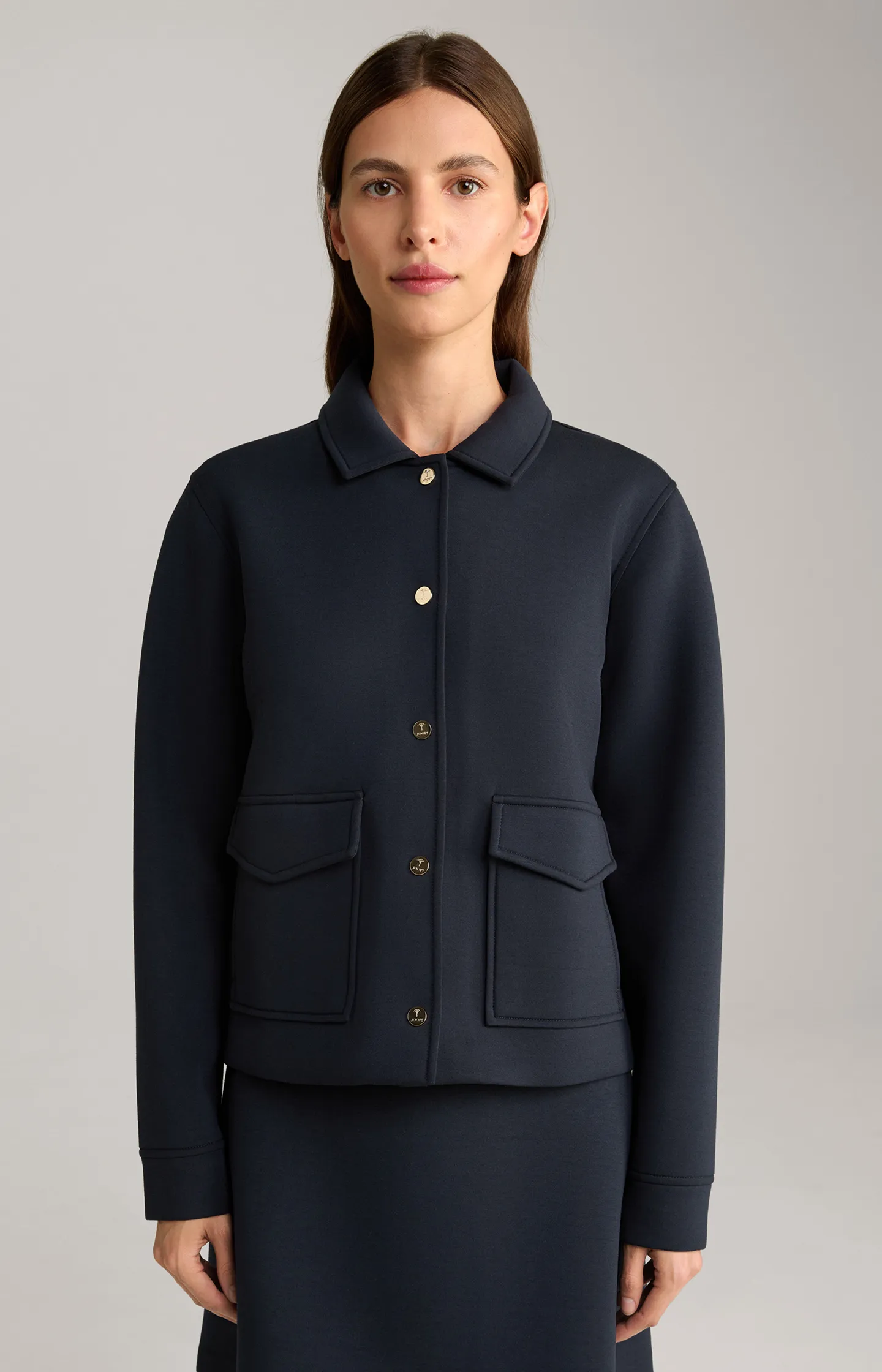 Scuba-Jacke in Navy