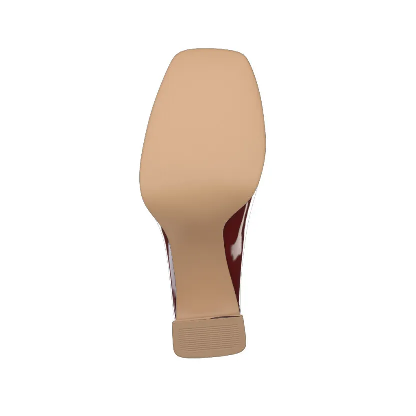 Stiefeletten mit Blockabsatz und Karree-Spitze 51413