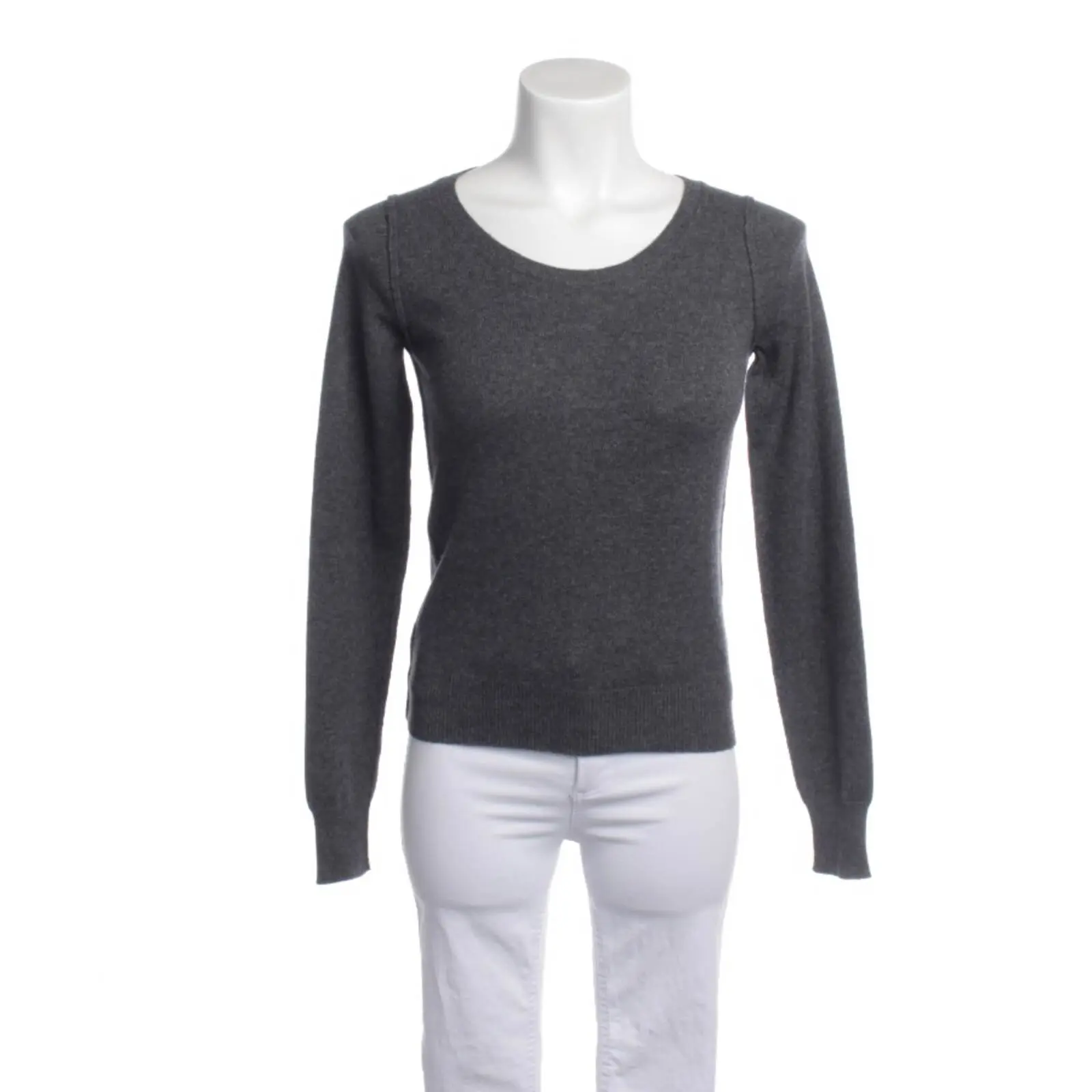 Strickjacke 32 Grau