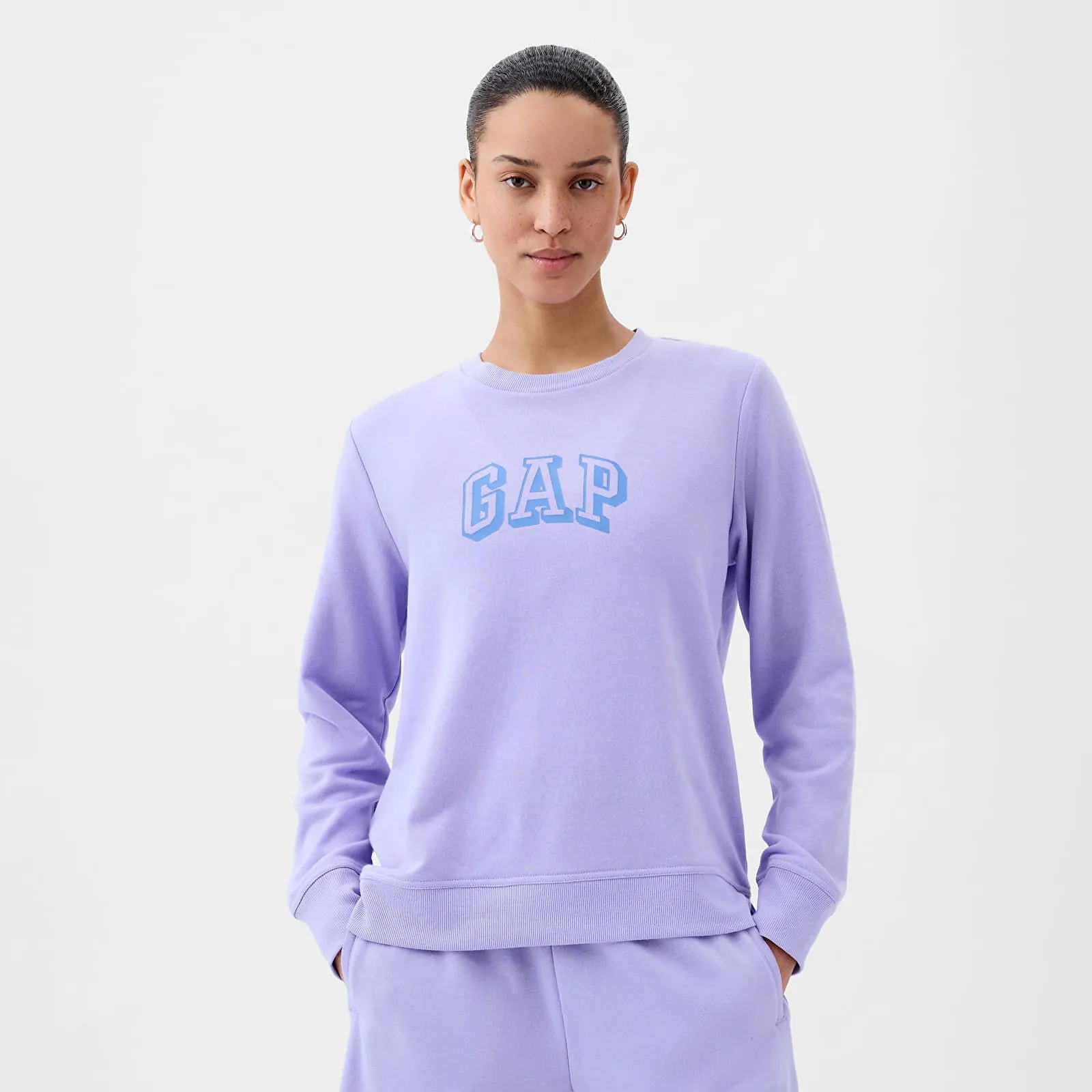 Sweatshirt GAP Logo Sweatshirt Fresh Lavender 885586-02
