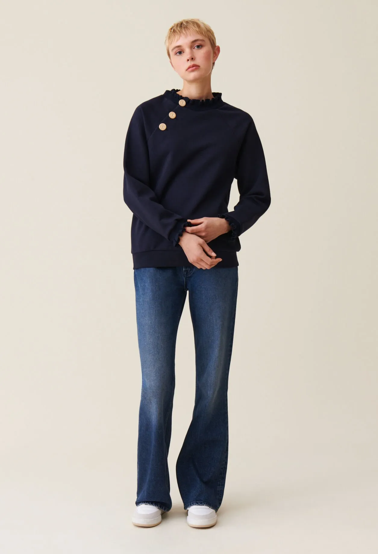 Sweatshirt mit langen Ärmeln