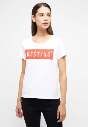 T-Shirt mit Label