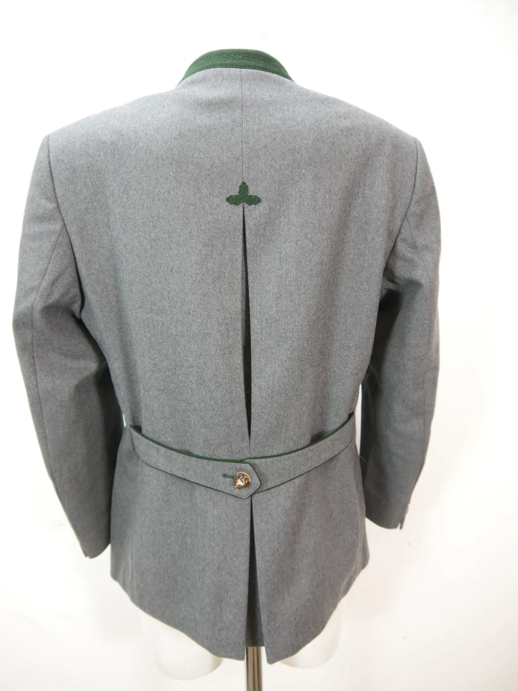 Tofana Trachtenanzug Hose und Janker klassisch grau Trachtenjacke Gr.46