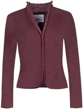 Trachtenjacke Andrea weinrot
