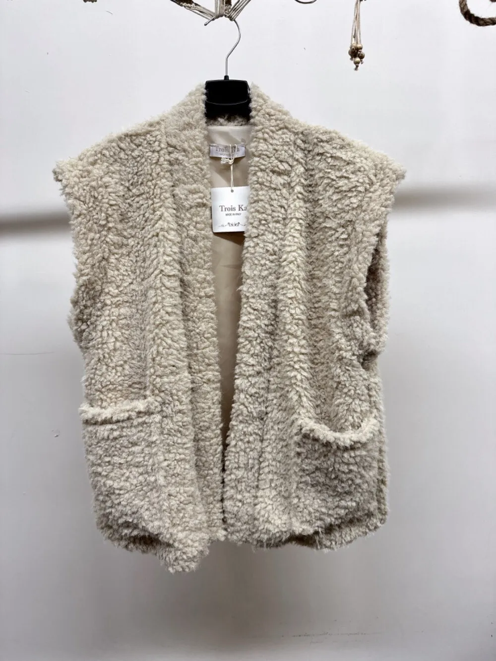 Weste mit Shearling-Effekt