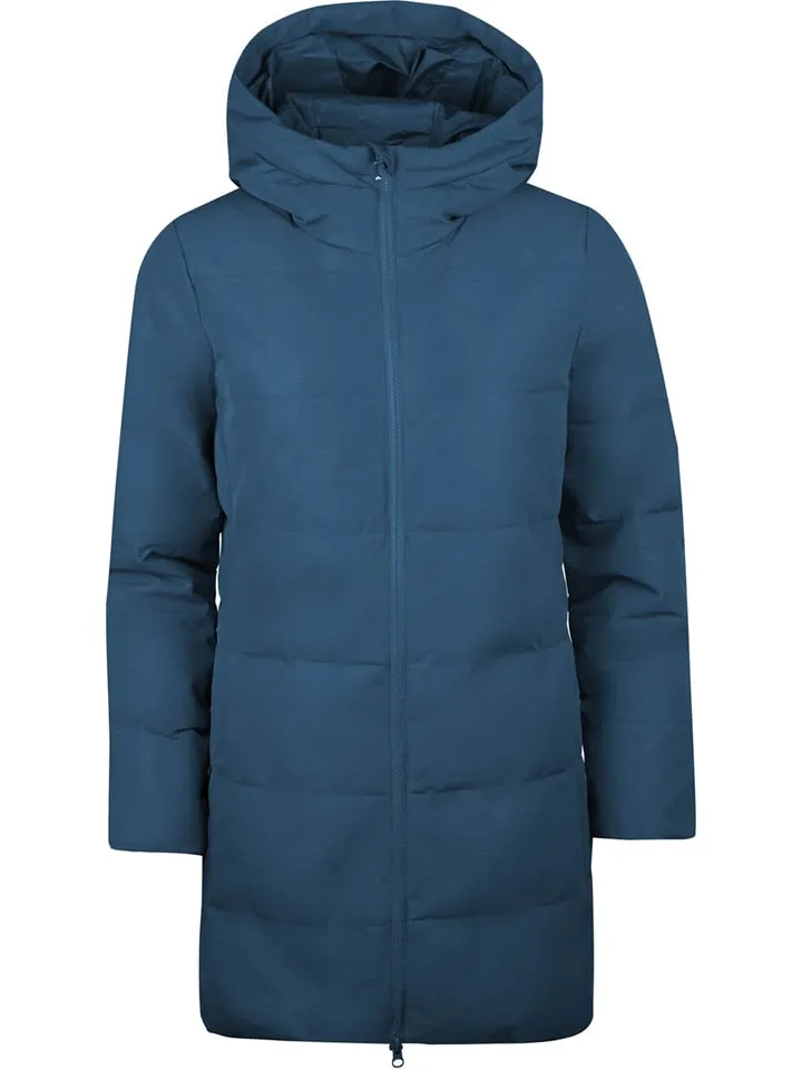 Wintermantel "Borganes" in Blau