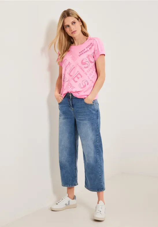 Wording Print T-Shirt